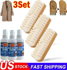 Suede Restorer Shoe Care Brush Crepe Rubber Refresh Cleaner Boots Cleaning US