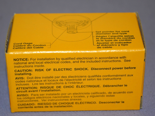 Hubbell HBL5466C Insulgrip Stecker gerade Klinge 20A 250V 2 polig 3 Draht -- Neu - Bild 6 von 7