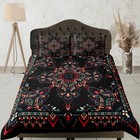 Mandala Bohemian Duvet Cover Set Colorful Bedspread, Dorm Bedding with Pillowcas