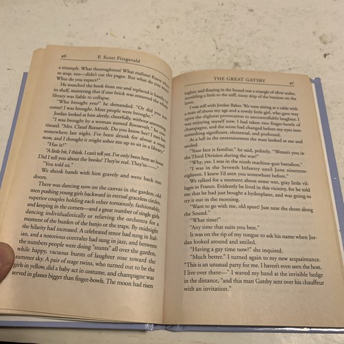 Der große Gatsby von F. Scott Fitzgerald 2004 Scribner Hardcover sehr gut. B12 - Bild 5 von 5