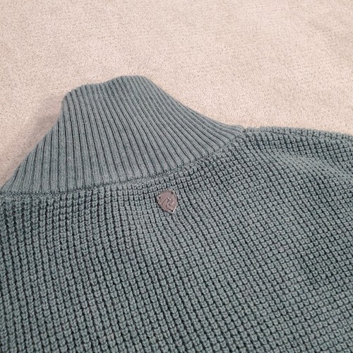 Kuhl Norda Sweater Womens Medium Gray Merino Wool Blend 1/4 Zip Pullover 4077 - Picture 9 of 11