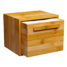 Clean Skin Club Clean Towels XL Original  Bamboo Container - Drawer