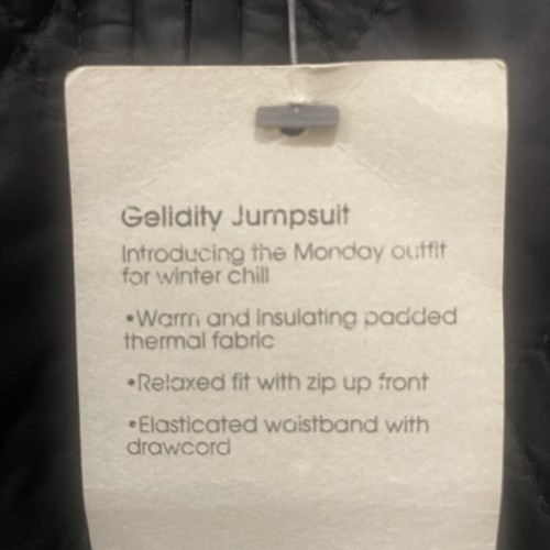 Sweaty Betty Thermo Padded Gelidity Jumpsuit Black Size Medium Neu mit Etikett UVP 195£ - Bild 6 von 9