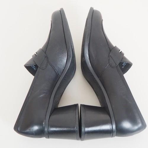 Camper Kiara schwarze Penny Leder Halbschuhe klobiger Absatz Damen EU 40 US 9 - Bild 9 von 12