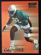 1996 Skybox Premium - Rookie Daryl Gardener Miami Dolphins Card #194. rookie card picture