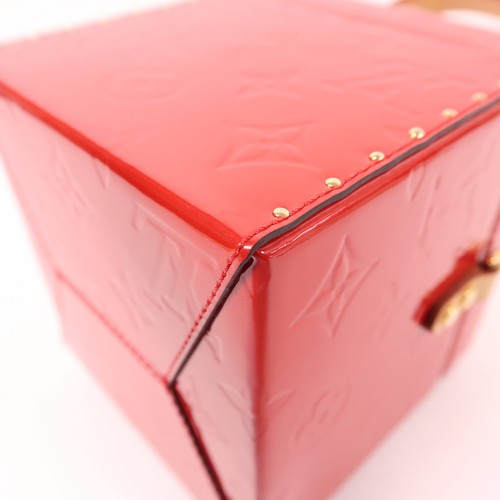 LOUIS VUITTON LV GHW Bleecker Box 2 Way Schultertasche M52464 Monogram Vernis Rot - Bild 12 von 13