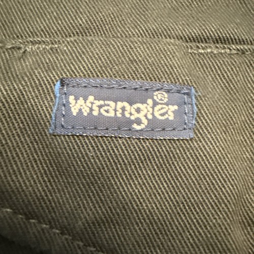 Wrangler Shirt Mens M Dark Green Long Sleeve Pearl Snap Western Cowboy VTG Thick - Picture 4 of 11