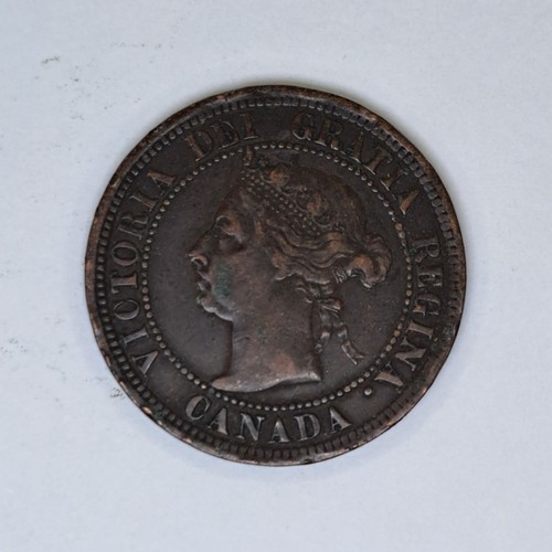 1892 Canada One Cent 1C Victoria Canadian Coin High Grade #SA23 - Picture 1 of 3