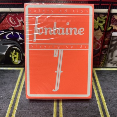 Fontaine Safety Playing Cards 1 of 2500 Limited Edition Rare Deck