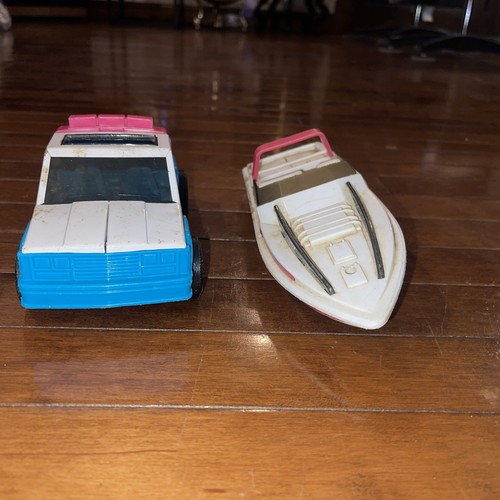 Vintage 80er Nylint Bay Jammer 8" Pickup Truck 1989 mit Boot ohne Trailer - Bild 2 von 21