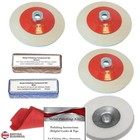 Angle Grinder Metal Aluminium Polishing Kits Felt Polishing Pads 115mm M14