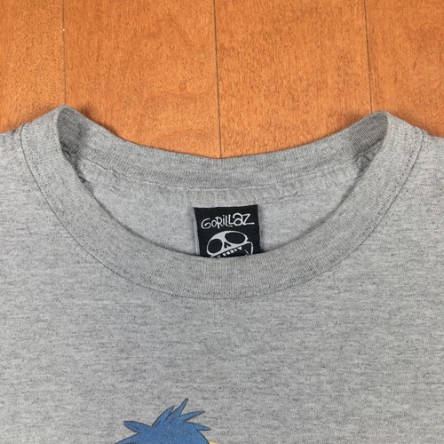 Vintage Gorillaz Band T Shirt Size Small Gray Graphic Music Tee Alternative Rock - Picture 14 of 16