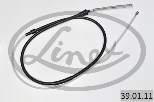CABLE PULL PARKING BRAKE 39.01.11 FOR SKODA BNM/BNV/BMS 1.4L BZG/CGPA/BME 1.2L - Picture 2 of 9