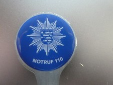 Einkaufswagenchip Polizei Ortsamt Hessen ähnelt Polizeimarke