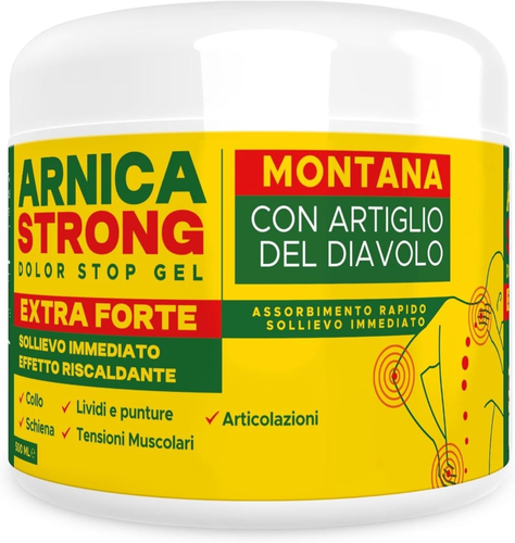 Arnica Gel Forte - Arnica per Cavalli Uso Umano 99% E Artiglio Del Diavolo Forte - Foto 12 di 12