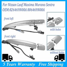 Front Exterior Door Handle Pair - Left Right Replacement ABS - Compatible