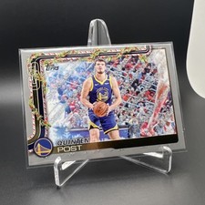 Topps 2025-26 Holiday Quinten Post H110 Golden State Warriors Basketball Card