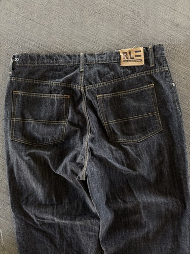 Crazy Vintage Polo Jeans CO Y2K Japanese Baggy Jeans 38x31 - Picture 2 of 6