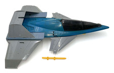 Vintage 1990 Hasbro GI JOE Hurricane VTOL Jet Incomplete PLEASE READ  Cobra ARAH