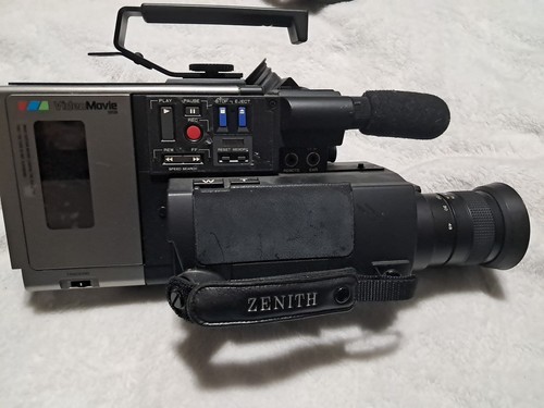 Zenith VM6000 schwarz grau 8-48 mm Objektiv Video Film Camcorder nicht getestet
