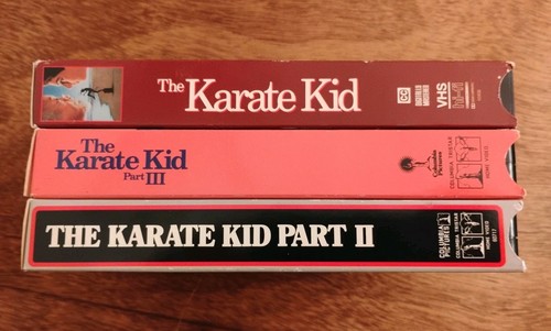 The Karate Kid 1/2/3 VHS Lot 3 Movies/1980s/MARTIAL ARTS/TESTED - Picture 5 of 19
