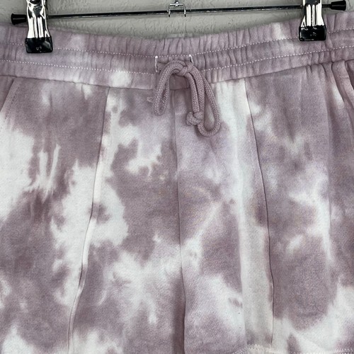 Hippie Rose Mauve Sand Tie Dye Drawstring Pull On Sweat Shorts Junior Small NWT - Picture 5 of 13