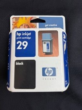 HP 29 Black Inkjet Print Ink Cartridge Genuine New Sealed Boxed Expired Nov 2004