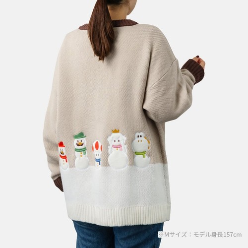 Cárdigan Super Mario Colección Invierno Nintendo TOKYO Unisex Talla L - Imagen 5 de 13