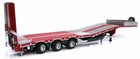 MARGE MODELS, Red NOOTEBOOM 3-axle machine carrier, 1/32, MAR1813-01