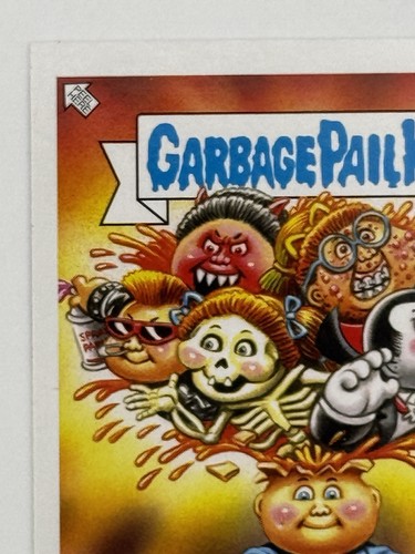 2022 Garbage Pail Kids Book Worms Adam Book #72 Artist Auto Brent Engstrom - Picture 3 of 6