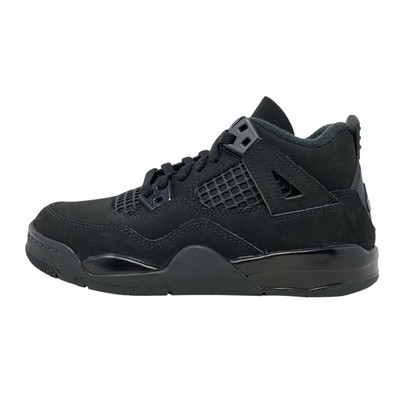 Air Jordan 4 'Black Cat' Black Sneakers, Size 12c BNIB IB4388-010