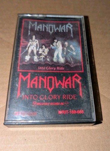 MANOWAR: Into Glory Ride Pre-Megaforce Cassette Tape Heavy Metal