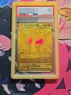 GOLD ZARD POKEMON EN-PHANTASMAL FLAMES MEGA HYPER RARE MEGA CHARIZARD X EX PSA 9