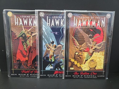 Legend of the Hawkman #1-3 Complete Series Set