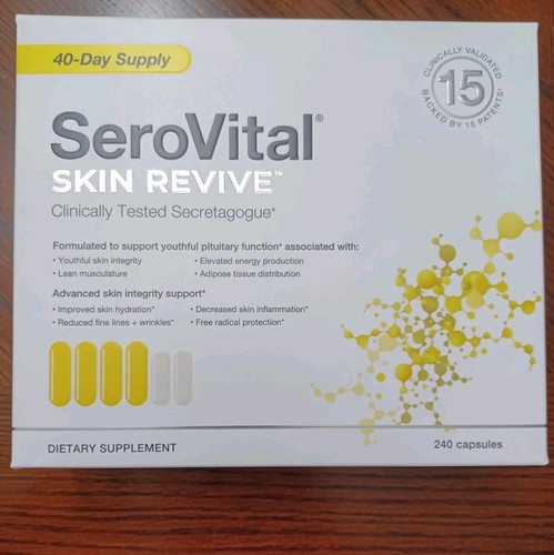 SeroVital Skin Revive 40 Tage Vorrat Gesundes Altern Revitalisierte Haut 240 Kapseln 2/27 - Bild 1 von 6