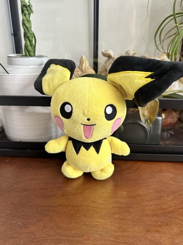 Pokemon Pichu 8" Plush Authentic Official Center Nintendo