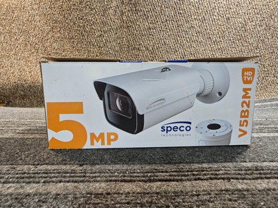 Speco Technologies V5B2M 5MP HD-TVI Motorized Lens Bullet Camera w/ Junction Box