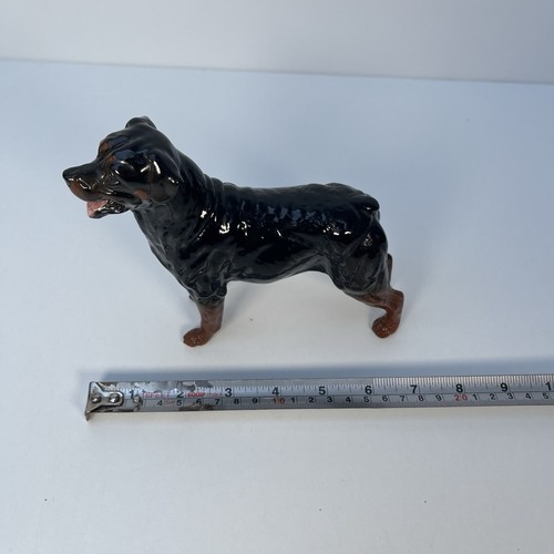 Royal Doulton Rottweiler Dog Figurine Vintage Large Made In England 8x7” VGC - Picture 11 of 12