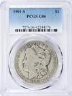 1901-S Morgan Silver Dollar PCGS G-06
