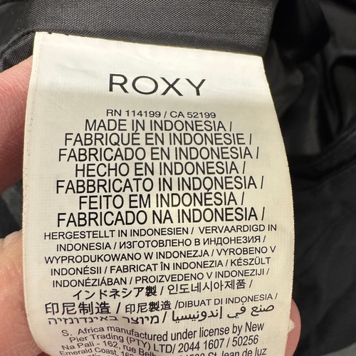 Roxy Diversion Snow Pants Girls 14 XL Black Winter DryFlight 10K Insulated - Picture 10 of 16