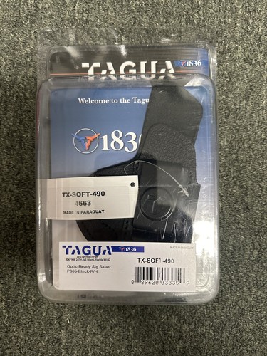 Tagua TX-SOFT-490 Sig P365 Optics Ready IWB Holster - Picture 1 of 2