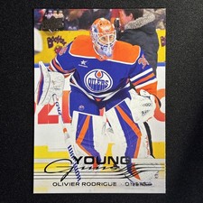 2025-26 Upper Deck Young Guns #203 Olivier Rodrigue - Edmonton Oilers