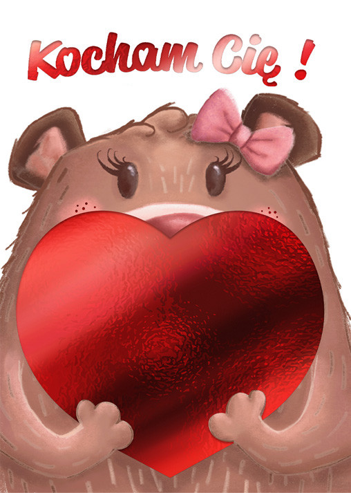 5905701487509 Карнет, B6 , Коперта, злокона, Мишка Валентинки, ГЕНРИ, 587509 КУРИЦА-НАСЕДКА