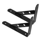  2 Pcs Wandkonsole Regalhalter Metall Haltbarkeitshalterung Metallregalhalterung