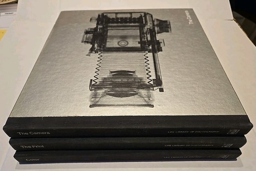 LIFE BIBLIOTHÈQUE OF PHOTOGRAPHY LOT 3 LIVRES VINTAGE TIME LIFE THE CAMERA PRINT COULEUR