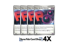 4x Team Rocket's Energy 182/182 x4 - Destined Rivals - Pokemon TCG - Playset