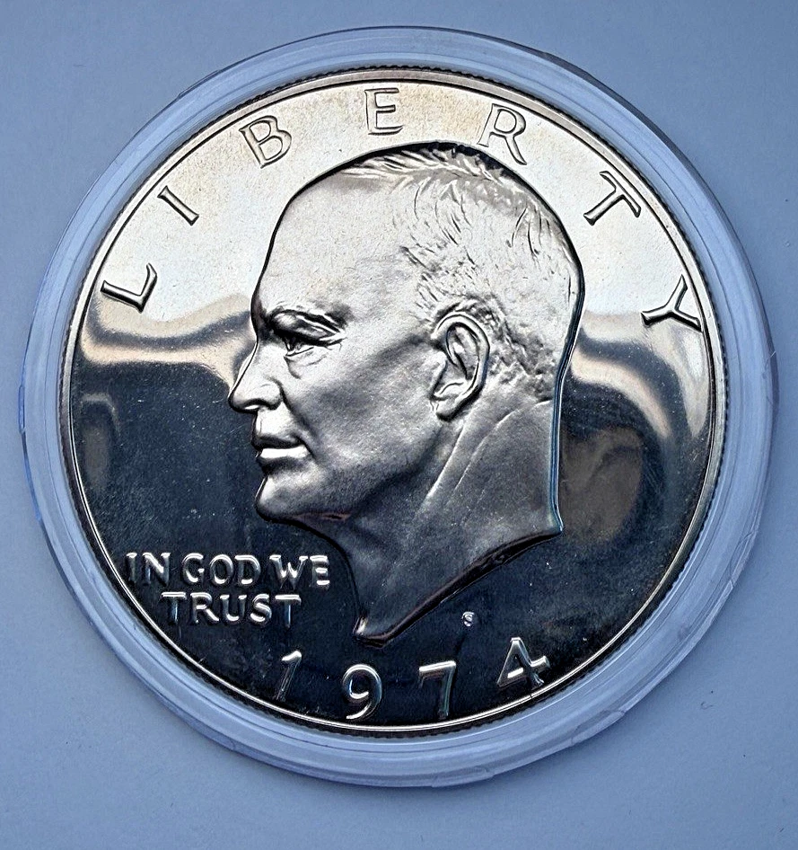 25+ Proof 1974 Eisenhower Dollars (1971-1978) for sale | Updated