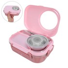 Stainless Steel Lunch Containers Stackable Portable Food Boxes Bento Meal Prep