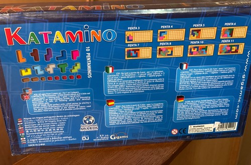 Katamino Wooden Strategy Game by Gigamic Logic Puzzle Math NEW Sealed - Picture 8 of 10