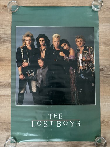 Vintage 80s The Lost Boys Film Promo Poster Cult Classic Vampire Horror USA